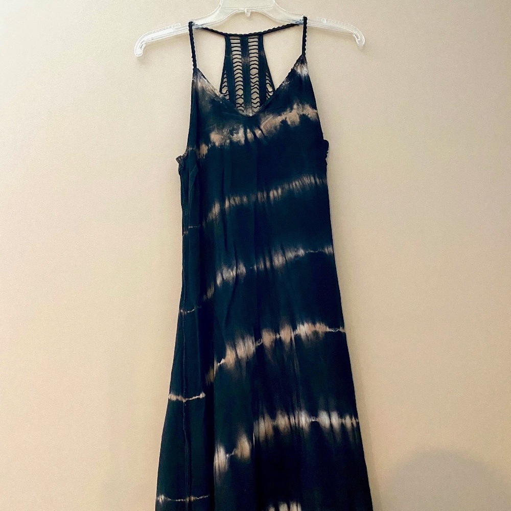 Lani Halter Maxi Dress Dye Sz S NWOT